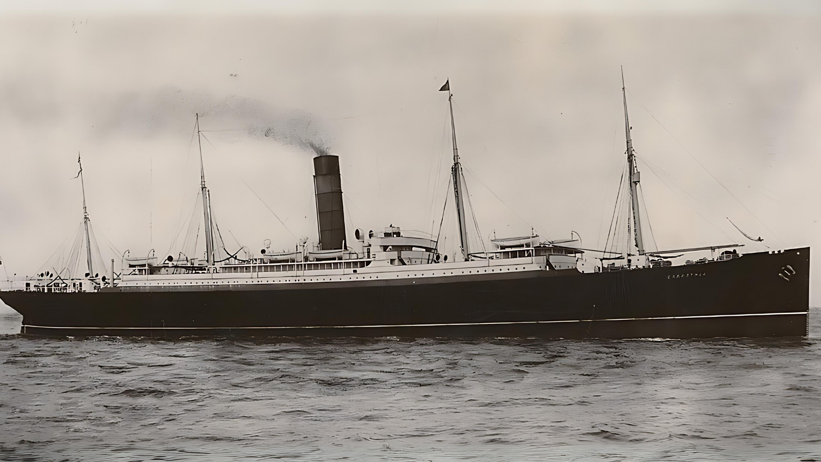 The Cunard Line's RMS Carpathia, which rescued the survivors of the RMS Titanic's sinking
