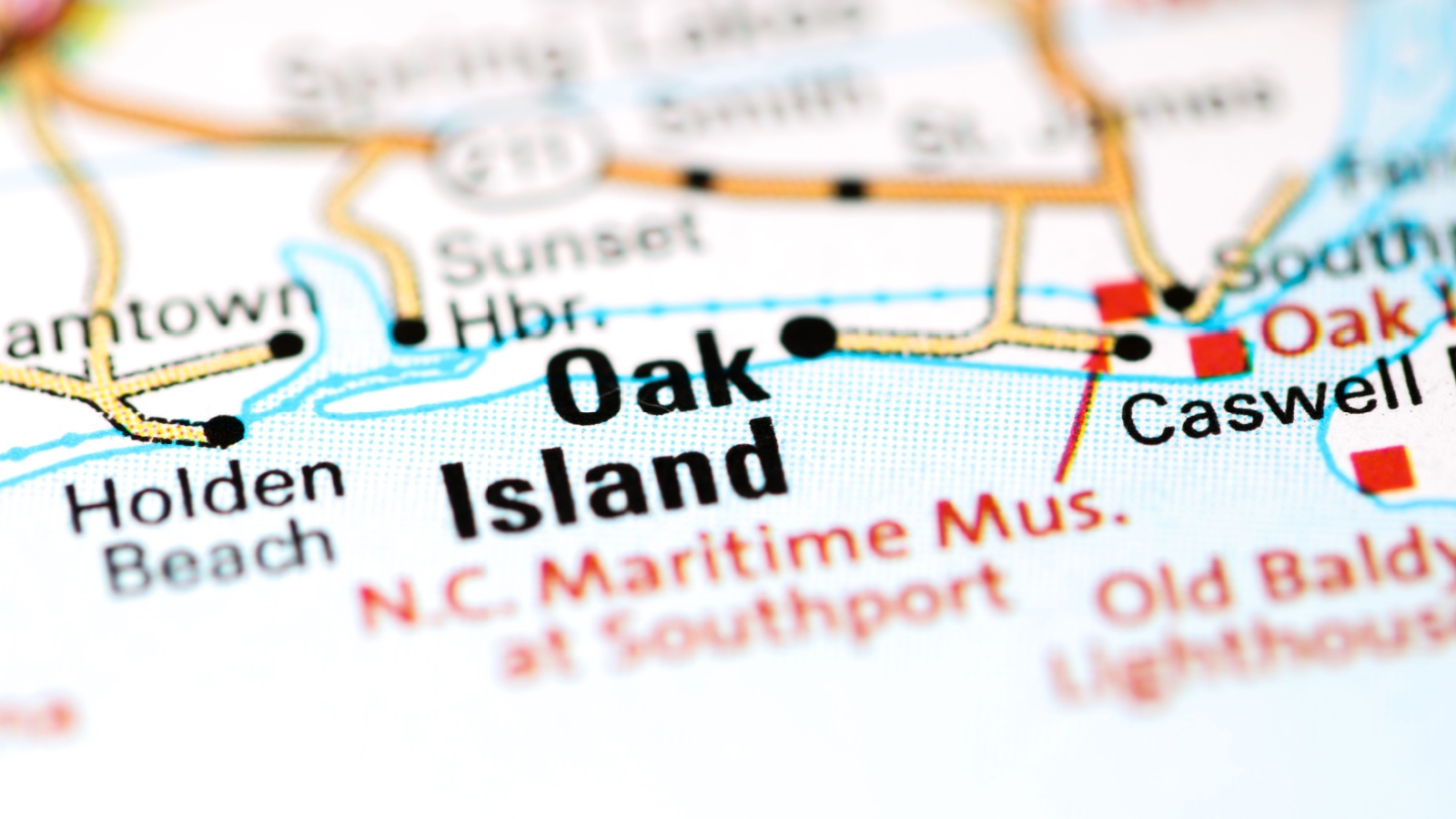 Map of oak island