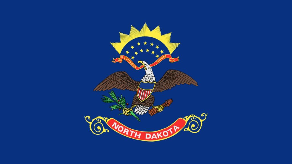 North Dakota state flag