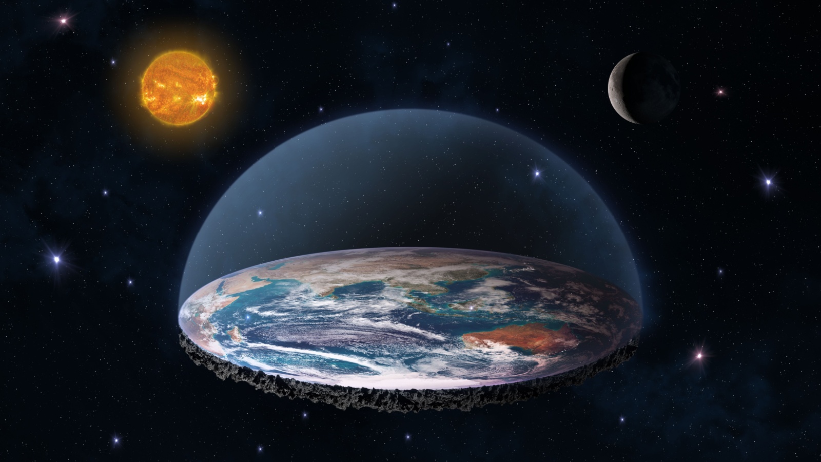 Flat earth celestial theory