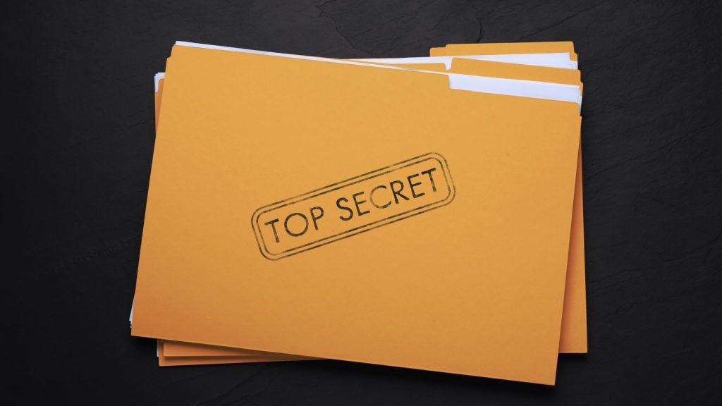 top secret files