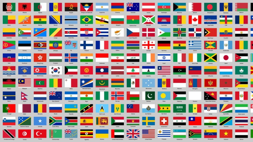 world flags