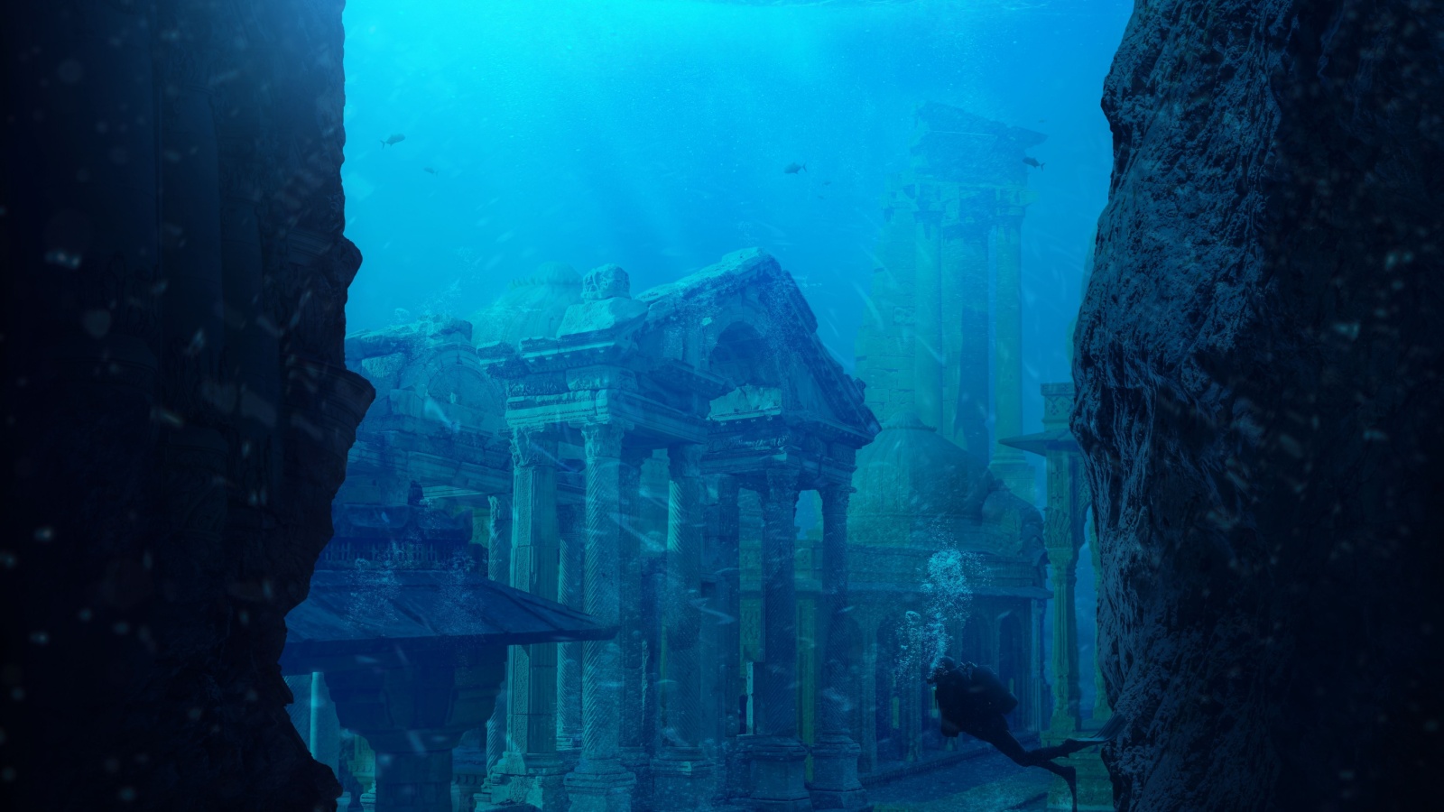 The lost city of Atlantis