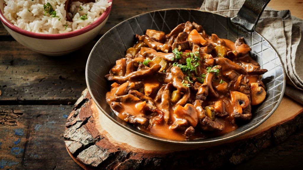 beef stroganoff