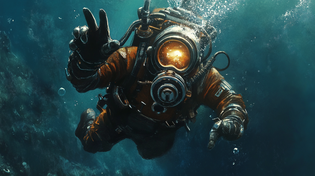 deep sea diver