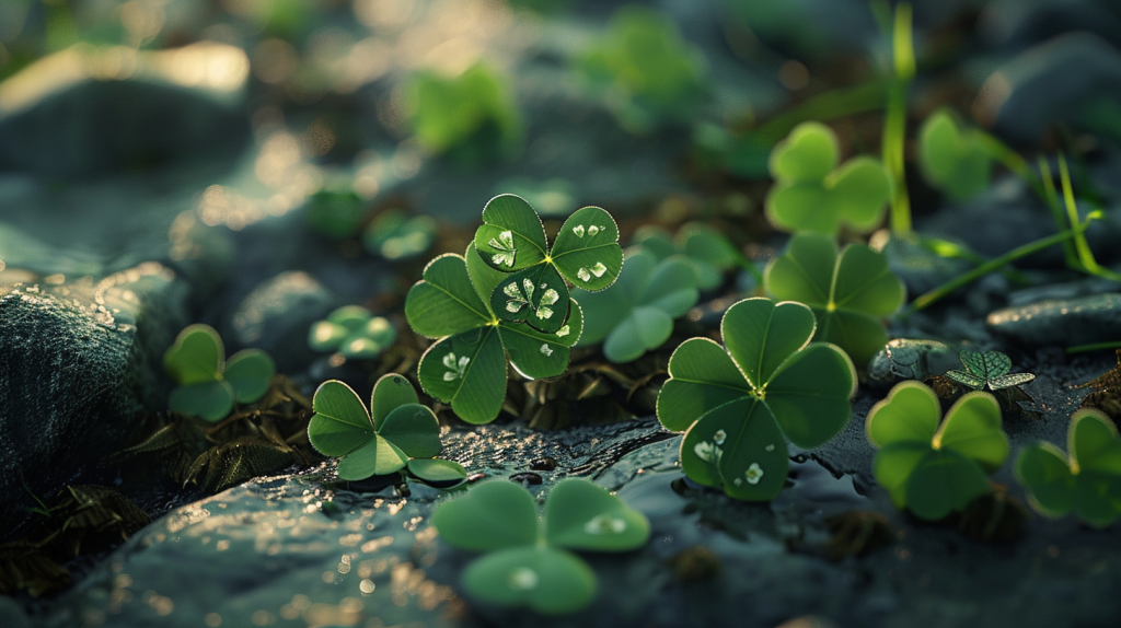 Four-Leaf Clovers Are Lucky