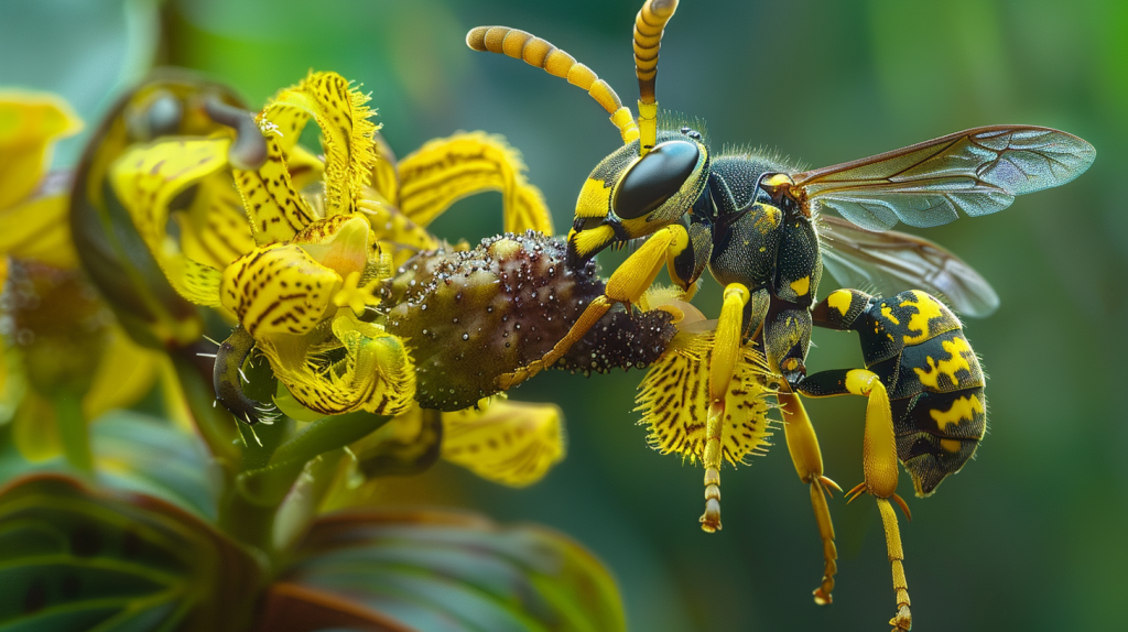 Plants Use Mimicry to Attract Pollinators