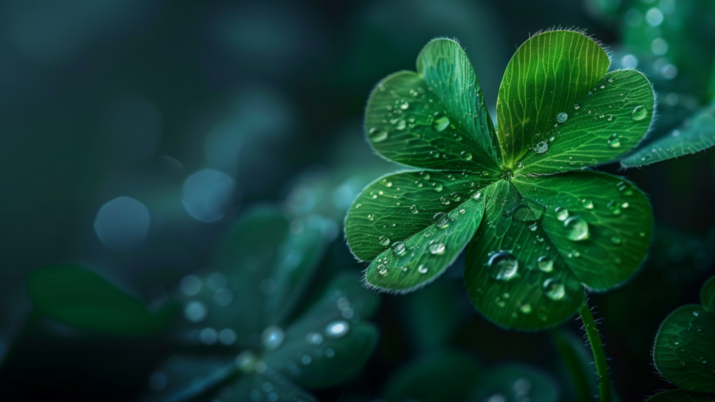 four leaf clover lucky