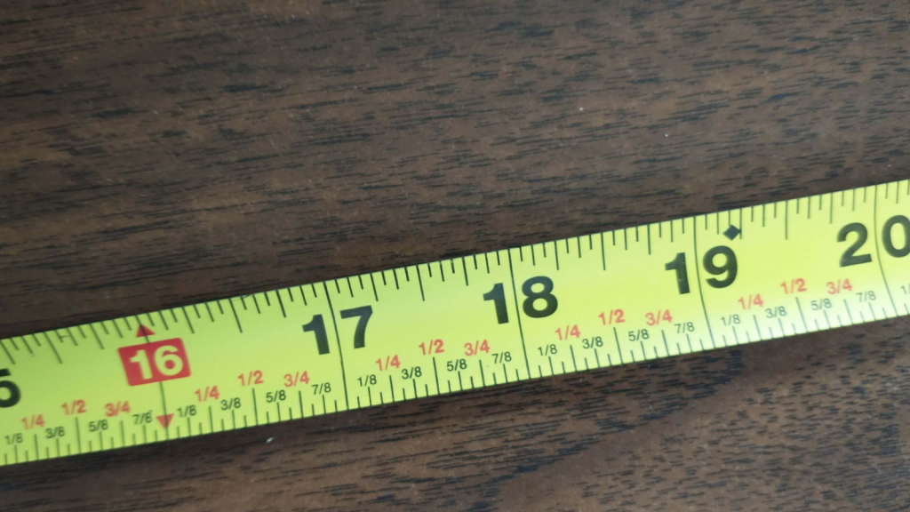 The Diamond on Measuring Tapes