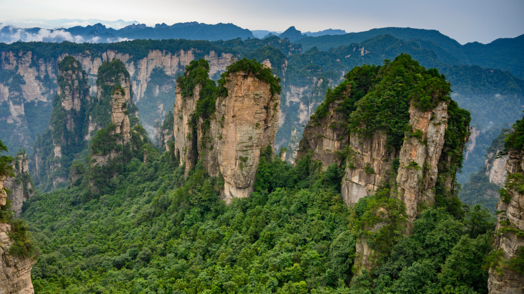 The Dramatic Zhangjiajie National Forest Park