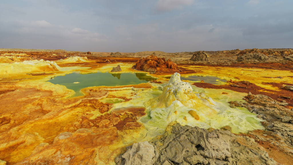 The Enchanting Dallol Geothermal Field