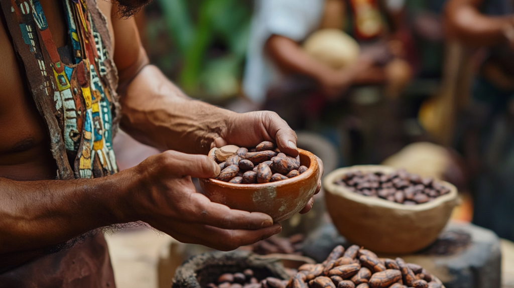 cacao beans as currency