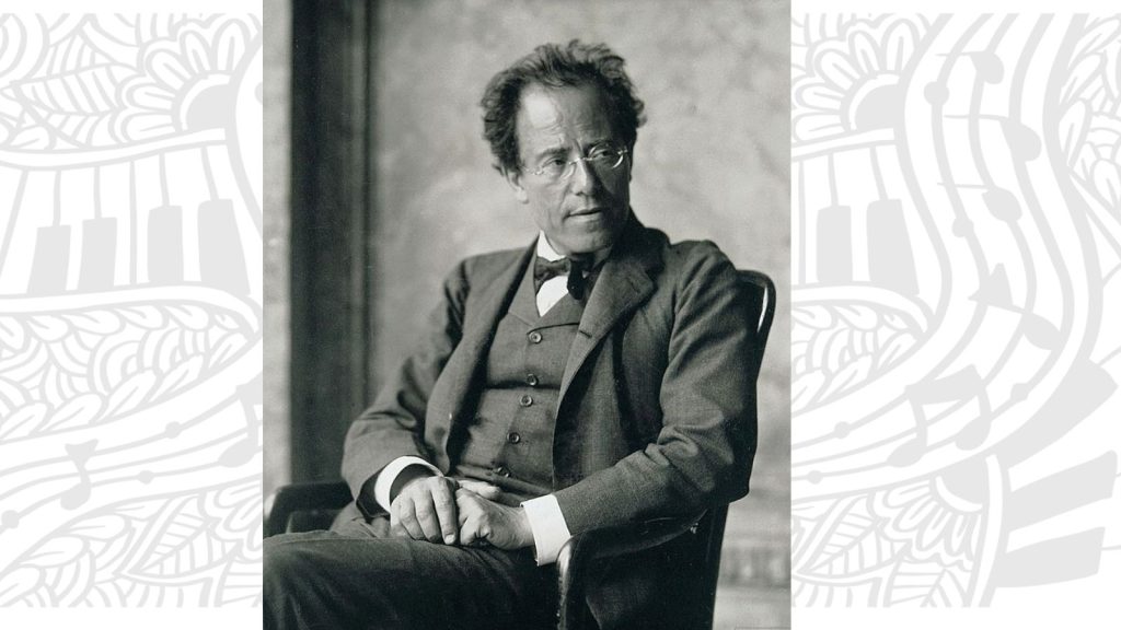  Gustav Mahler, composer.