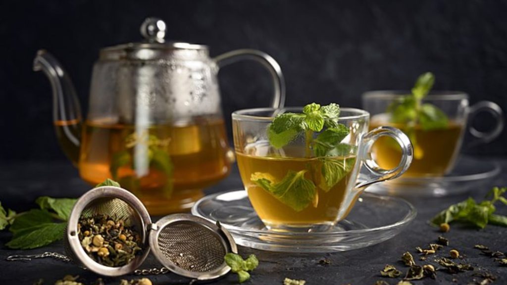 Peppermint-Tea, flu, cold, remedy