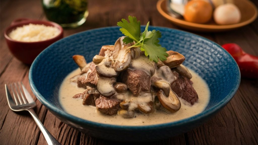 Beef Stroganoff