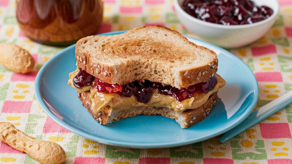 Peanut Butter and Jelly Sandwiches