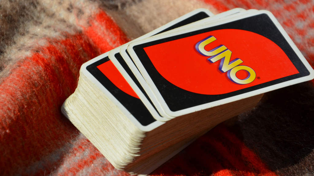 Uno card deck