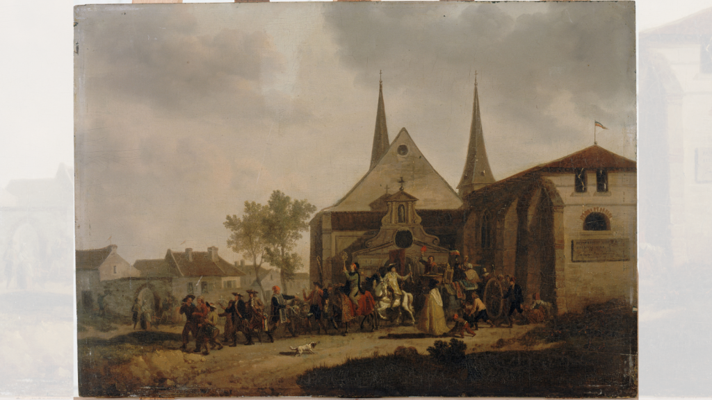 A church during the French Revolution