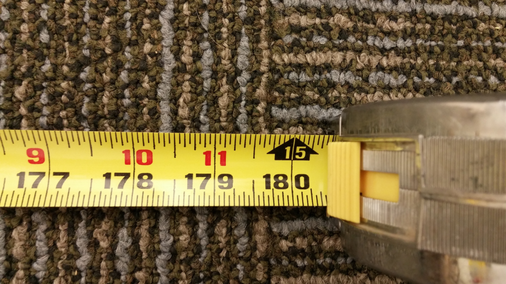 Tape measure using centimeter