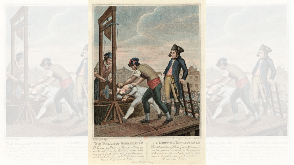 Execution of Robespierre