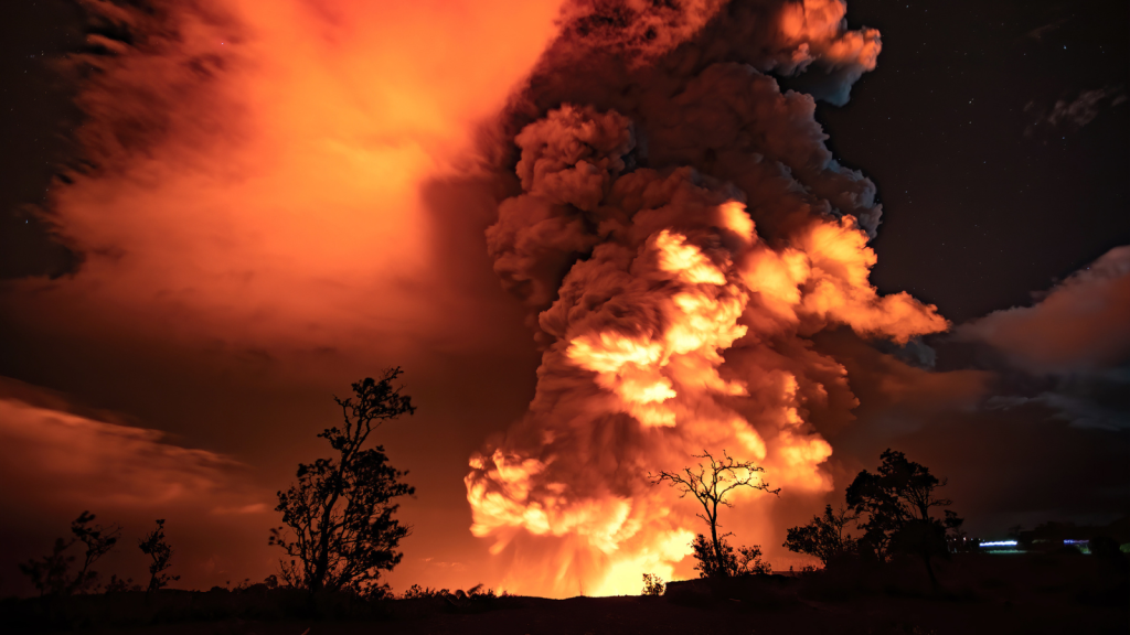 Eruption of Kilauea