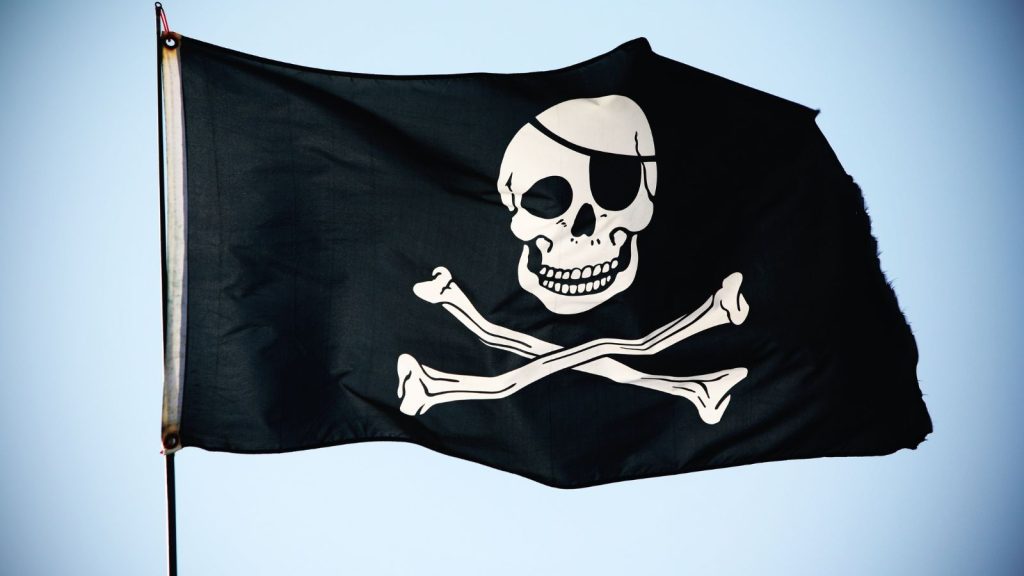 Pirate Ships Flew the Jolly Roger