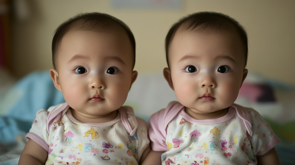 Asian twins