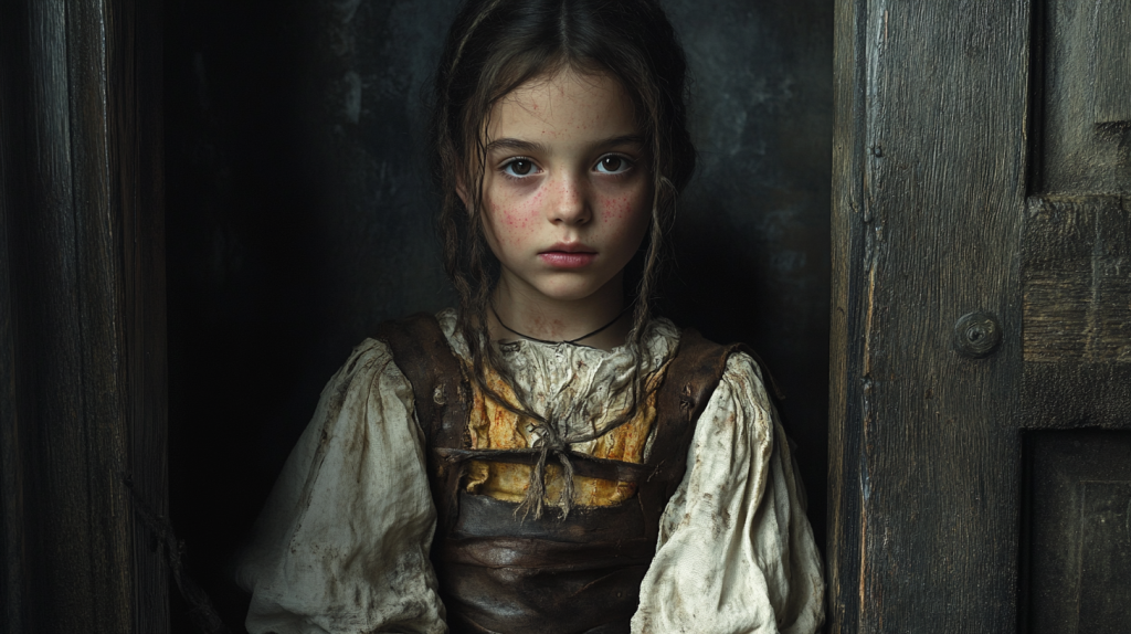 medieval peasant child