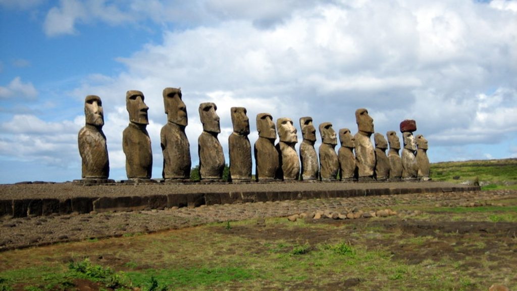 Giant Easter Island Moai