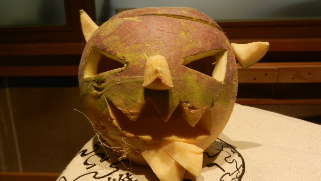 Jack-o'-Lanterns Were Originally Turnips