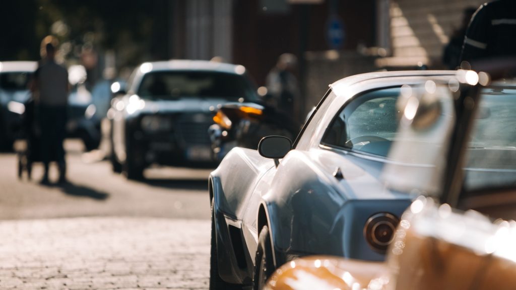 Chevrolet Corvette parked at the street