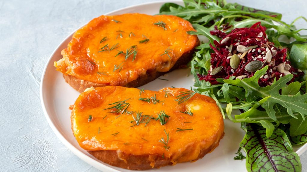 cheesy welsh rarebit