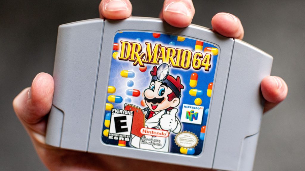 Dr. Mario cartridge