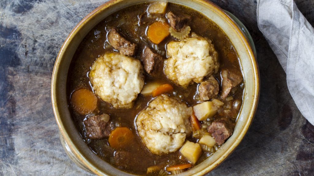 beef stew dumplings