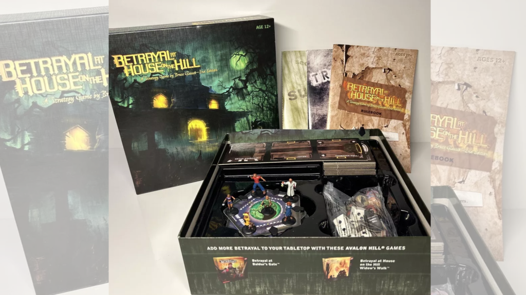 Betrayal At House On The Hill Strategy Board Game 