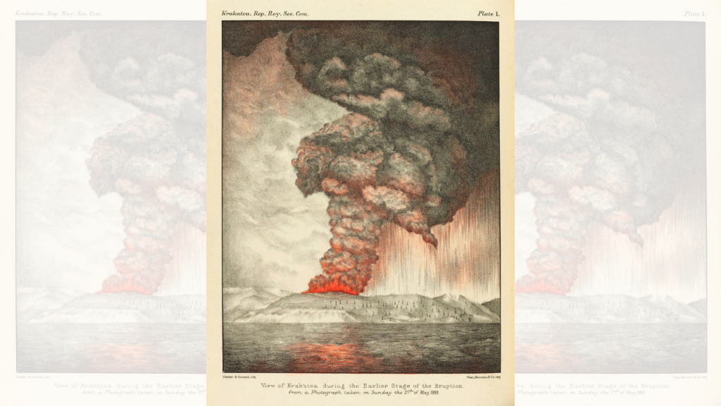 eruption of Krakatoa