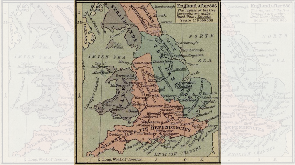 a map of Danelaw