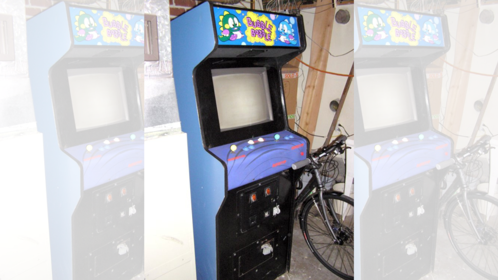 bubble bobble arcade machine