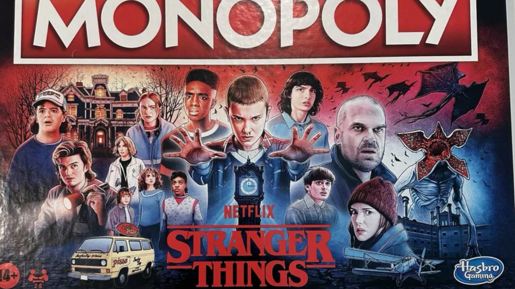 Monopoly Board Game Stranger Things Edition