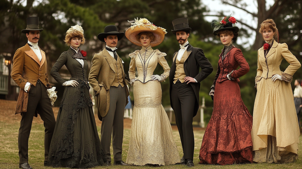 fashion in the Edwardian England