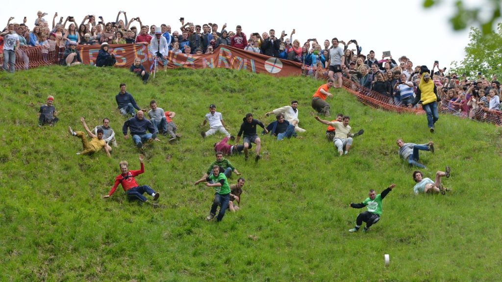 Cheese rolling