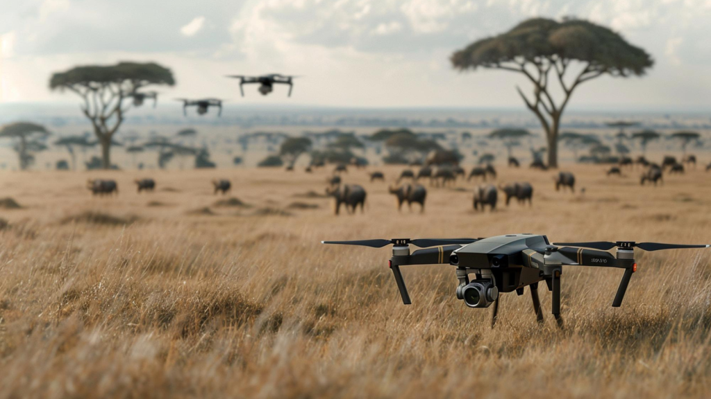 drone surveillance for wildlife conservation