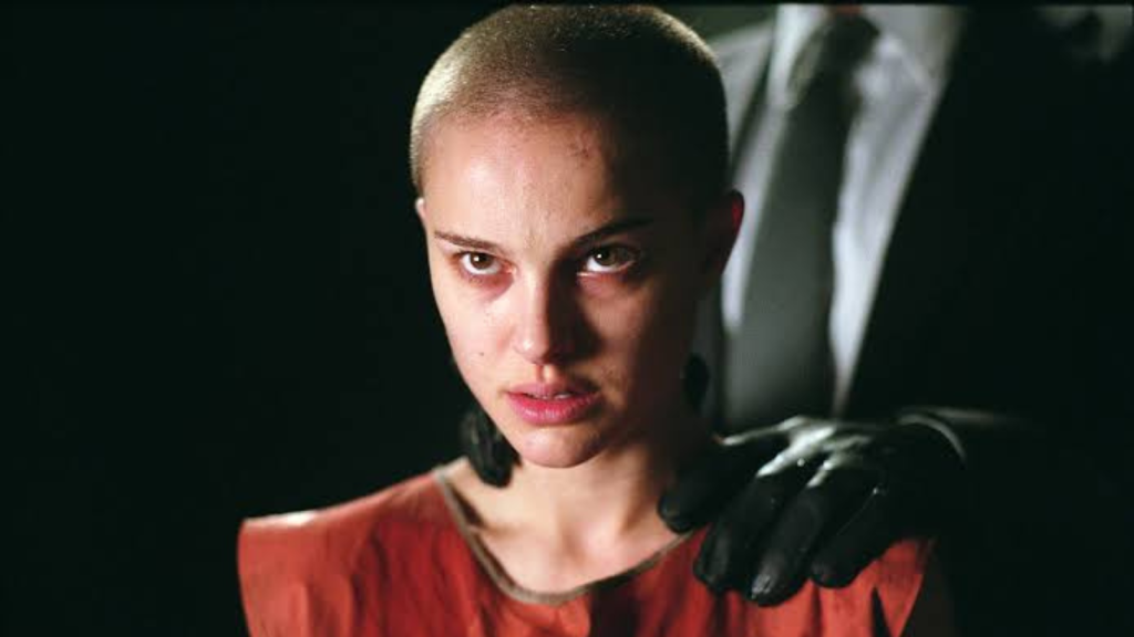 Natalie Portman in V for Vendetta