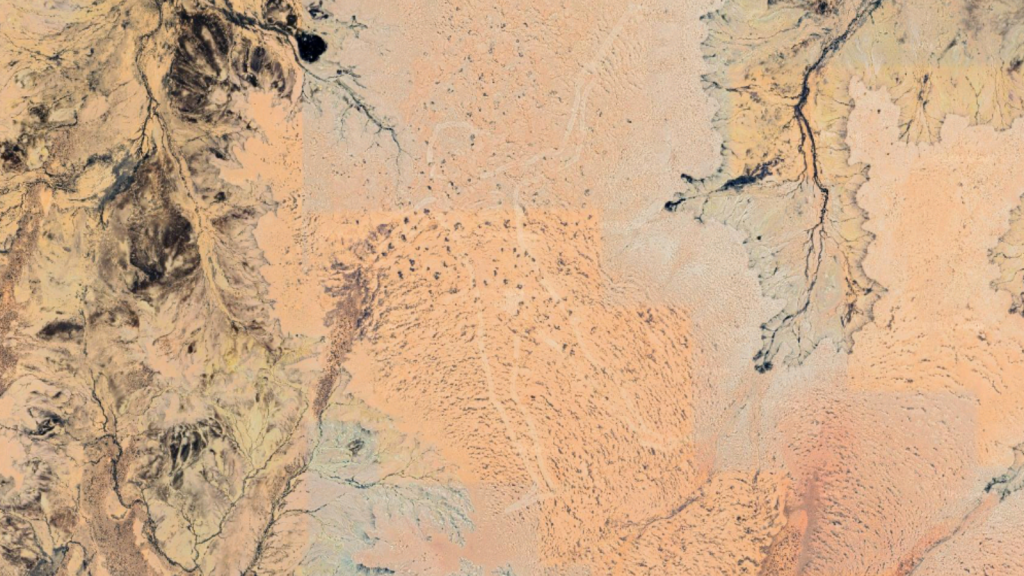 Face in the Australian Outback