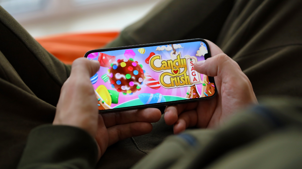 Playing Candy Crush