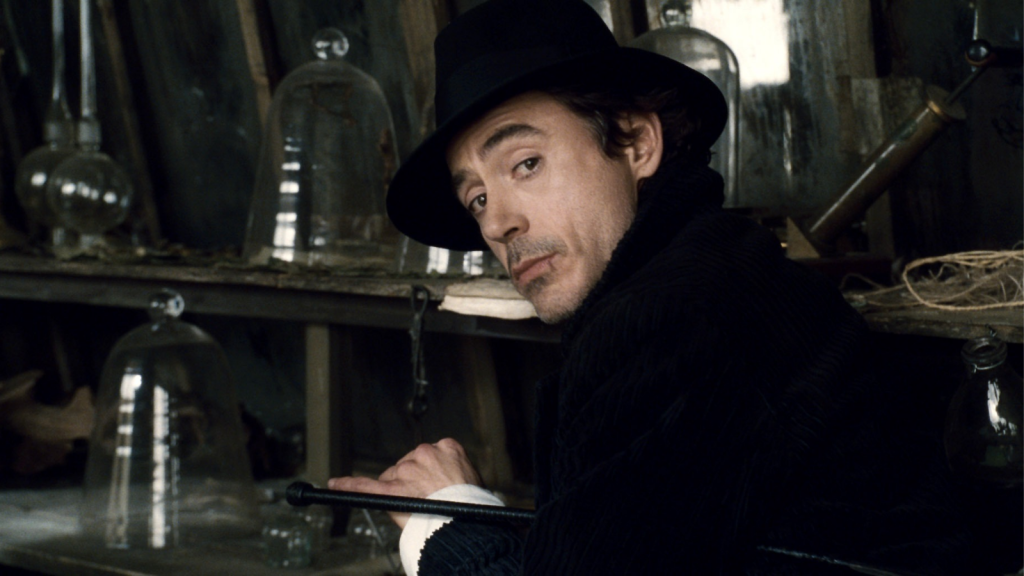 Robert Downey Jr. in Sherlock Holmes