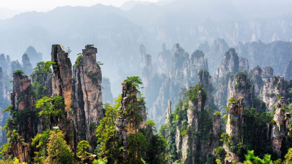 Tianzi Mountains, China