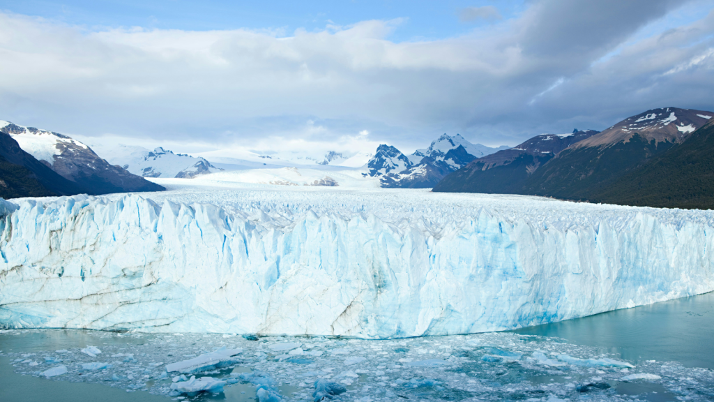 thick ice sheet
