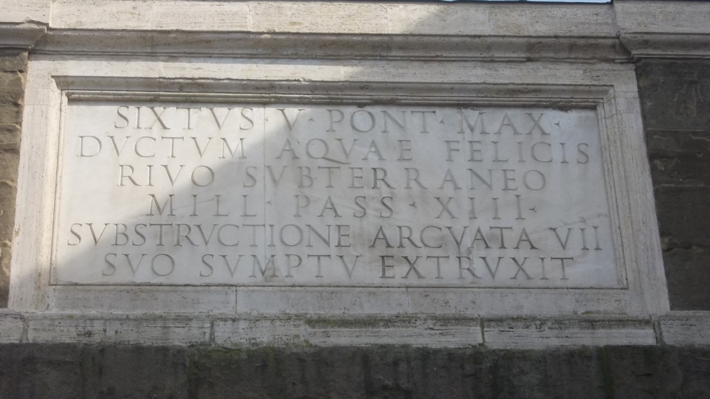 latin inscription
