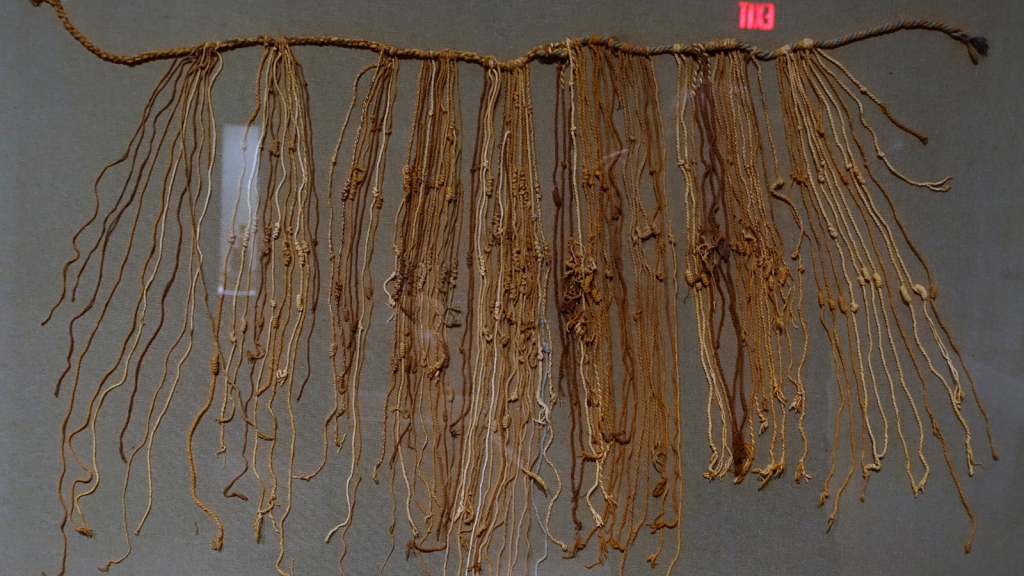 Quipu fragment
